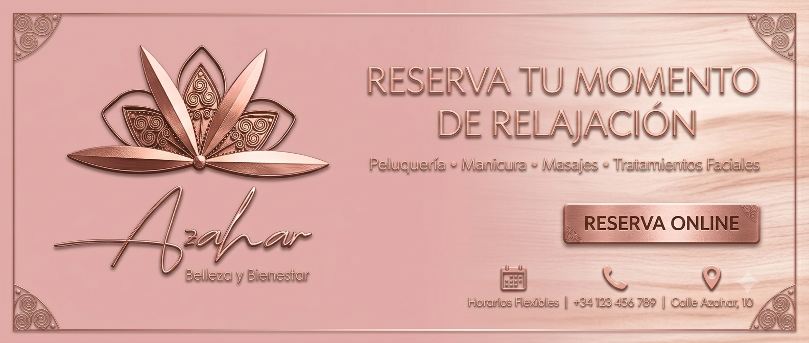 Azahar · Tu momento de belleza